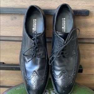Florsheim Men’s Black Wingtip Oxford Sz 8D
